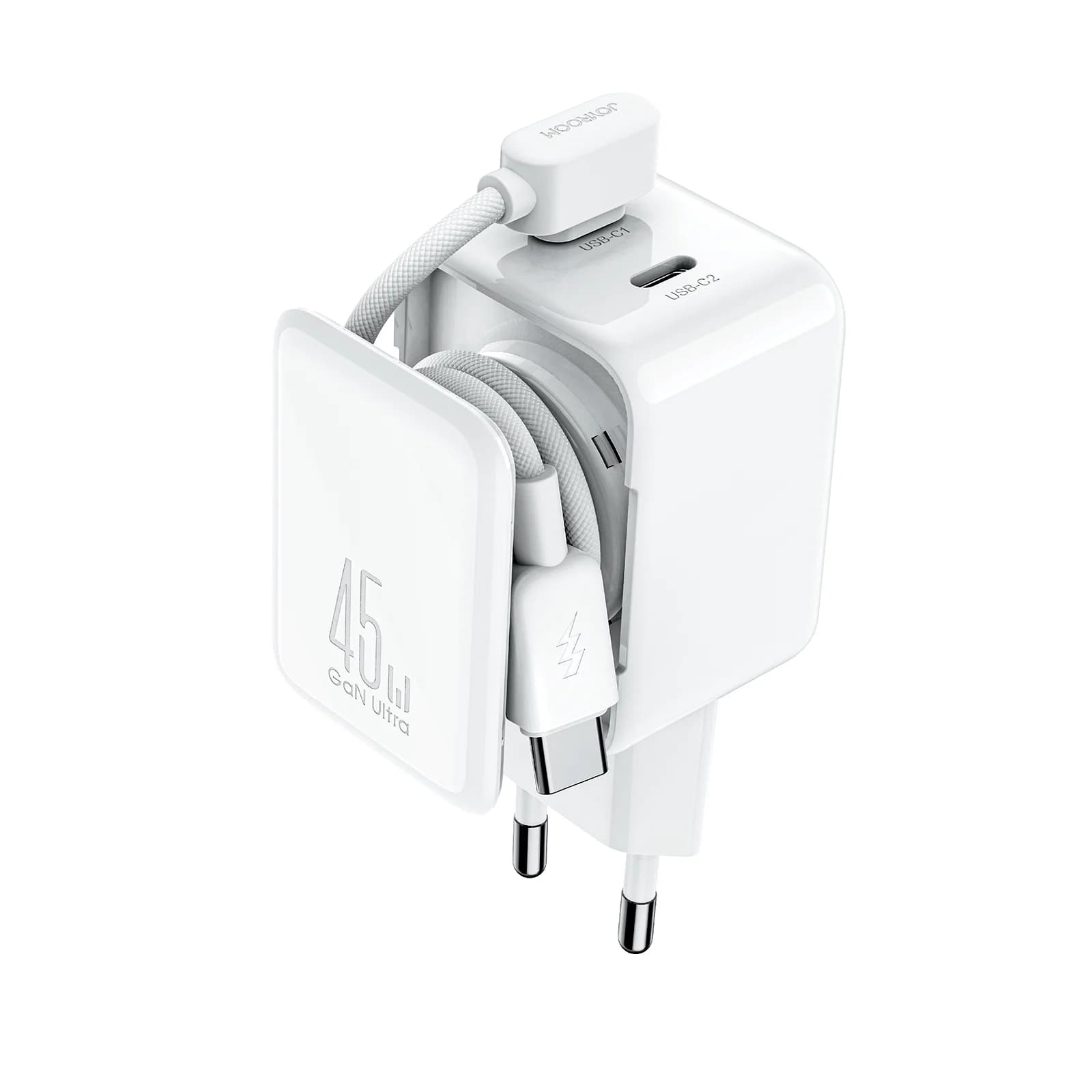 JR-TCL05 45W Cable Management GaN Charger