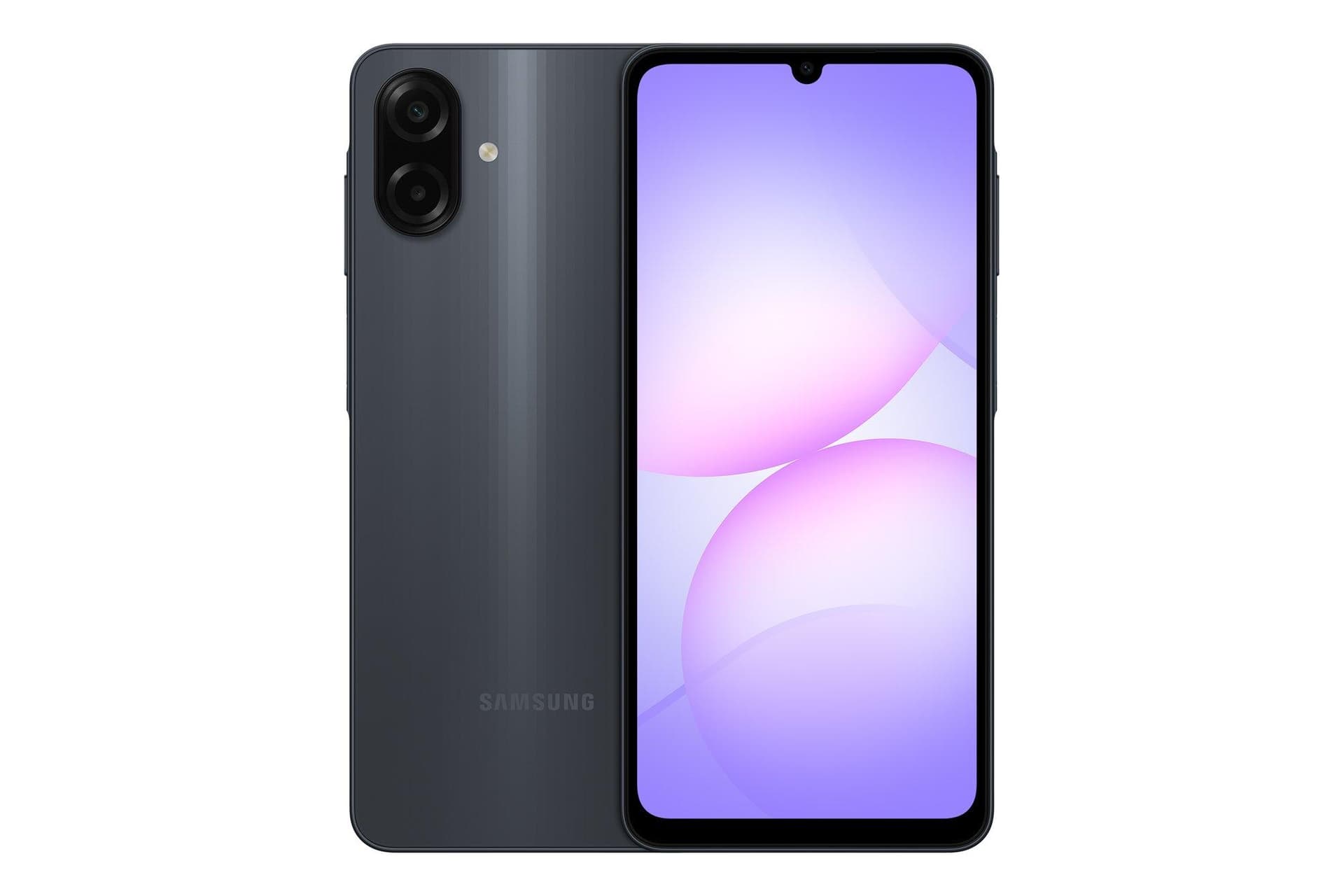 galaxy a07s black