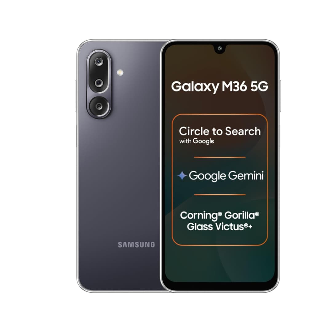galaxy m36 grey front