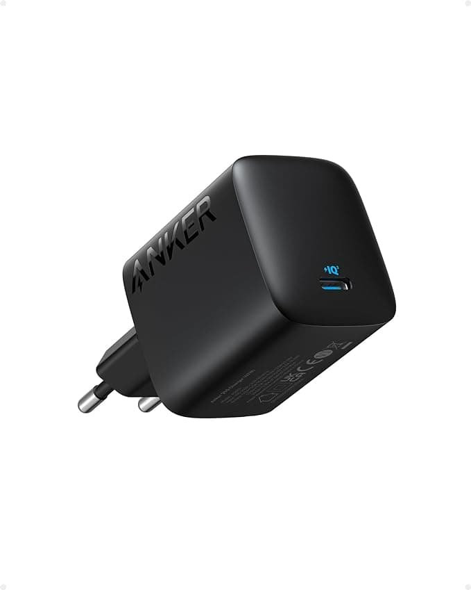 30W USB-C Charger Anker 312 Charger with C to C cable for iPhone Series & Android Flagships