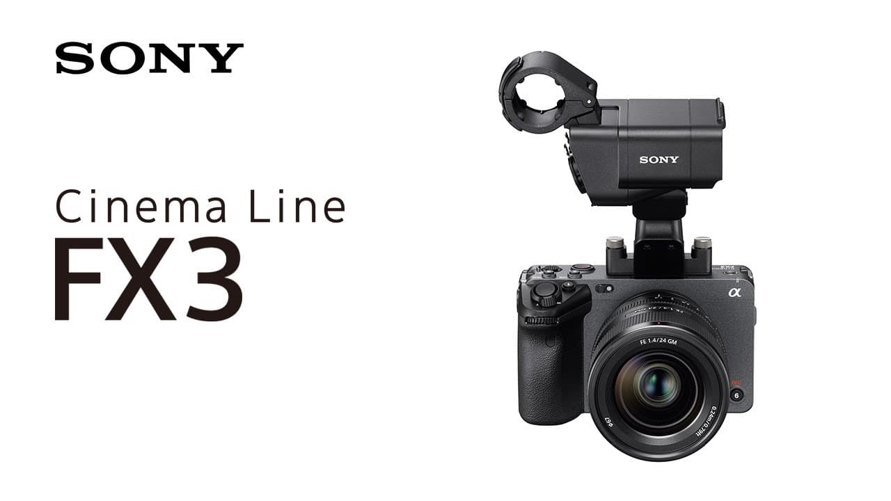 Sony FX3 (ILME-FX3) Cinema Line Full-Frame Camera(Body Only) 5