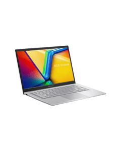 Asus VivoBook 14 X1405VA -13th Gen Intel Core i5 13420H | 8GB | 512GB SSD | 14'' WUXGA | Win11 | Backlit Keyboard | Fingerprint | Bag | Mouse | Cool Silver | 2 Year Int'l Warranty | 1 year Perfect Warranty