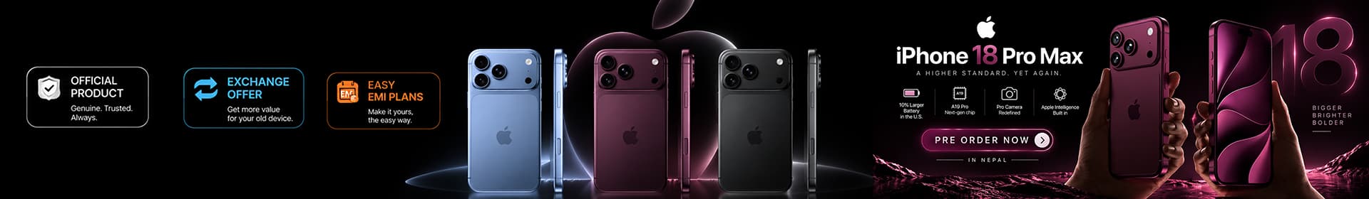 iphone 18 pro max pre booking opening soon