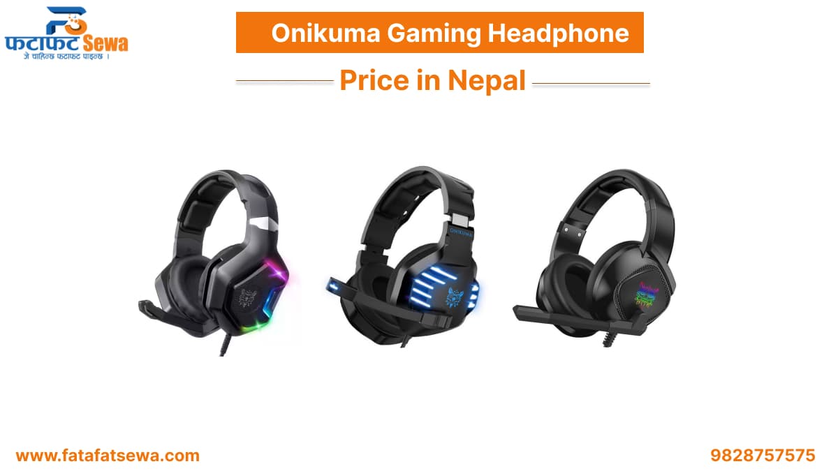 onikuma gaming headphone price in nepal