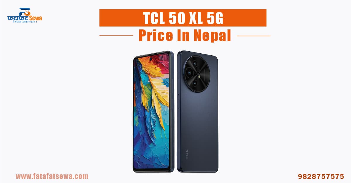 TCL 50 XL 5G Launched with the MediaTek chip