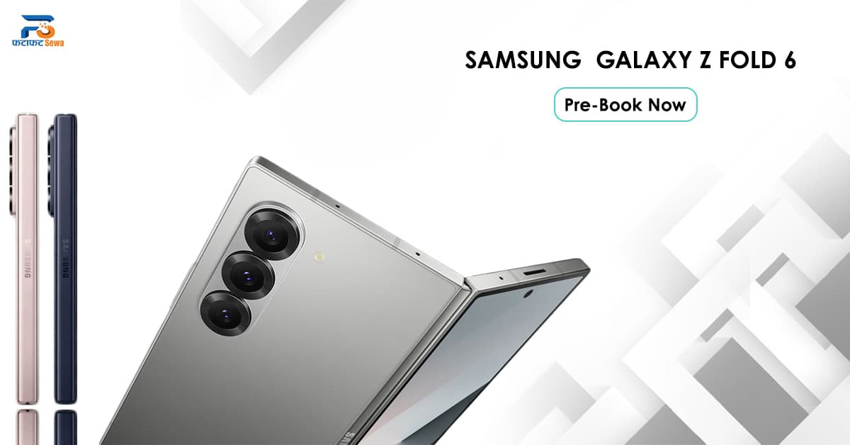 Samsung Galaxy Z Fold 6 | The ultimate foldable powered by Galaxy AI | Pre-booking Available