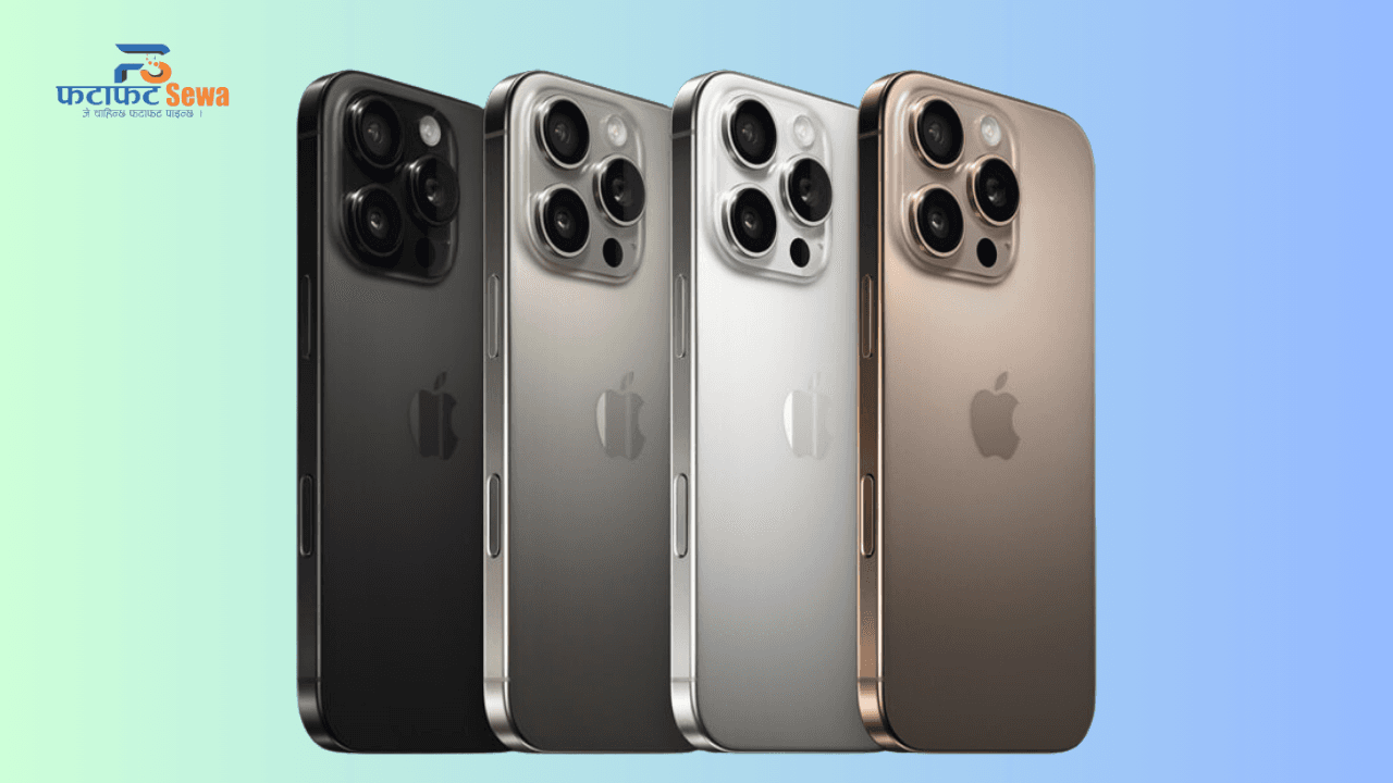 iPhone 16 pro/16 Pro Max Full Specifications & Price in Nepal