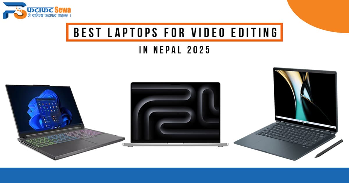 best laptops for video editing in nepal 2025
