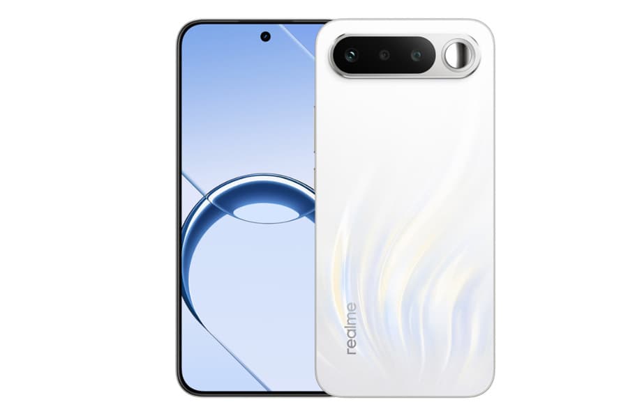Realme 16 5g silver-white variant