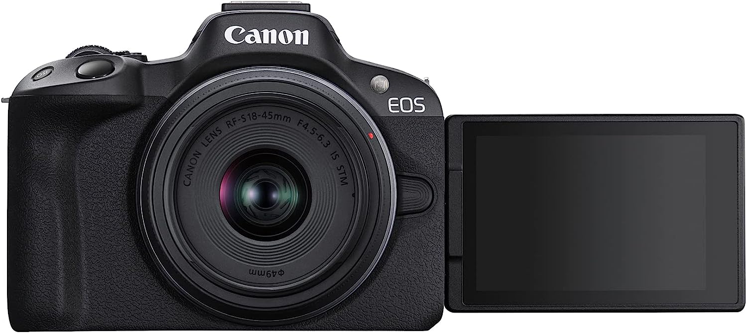 Canon EOS R50 with 18-45mm Lens