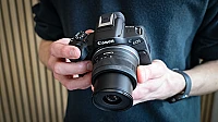 Canon EOS R50 with 18-45mm Lens
