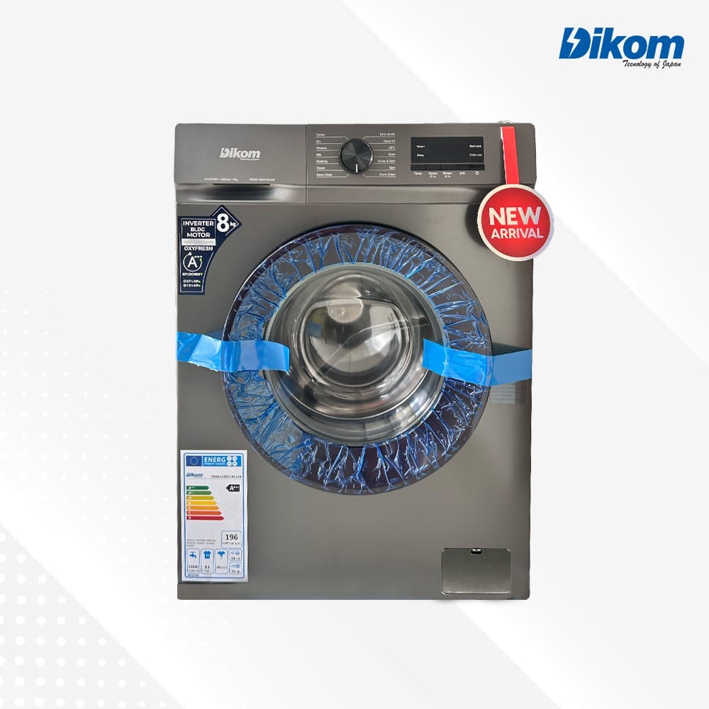 Dikum Front Load Washing Machine – 8KG TBG80-12DK13G-L24