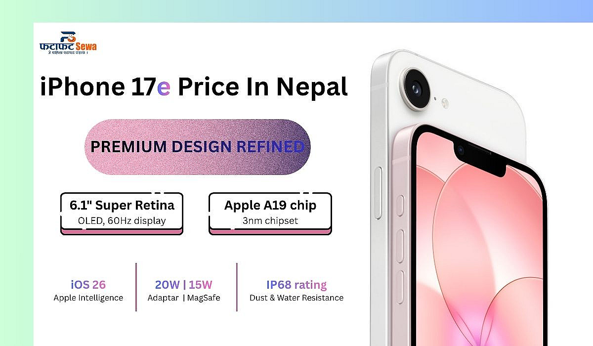 iPhone 17e Price in Nepal (2026) Full Specs and Elegant Features