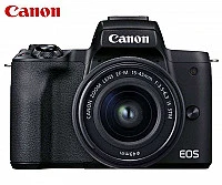 Canon EOS M50 Mark II EF-M 15-45mm IS STM Mirrorless DSLR Camera