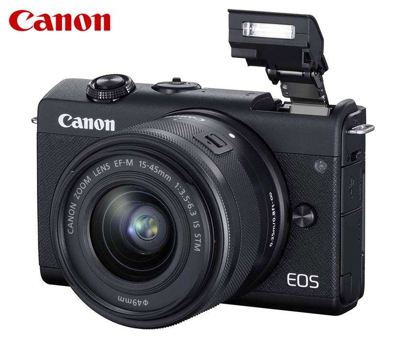 Canon EOS M200 Mirrorless DSLR Camera With EF-M 15-45mm IS STM L