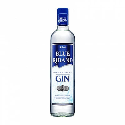 BLUE RIBAND GIN 180 ML - Buy Online at Best Price