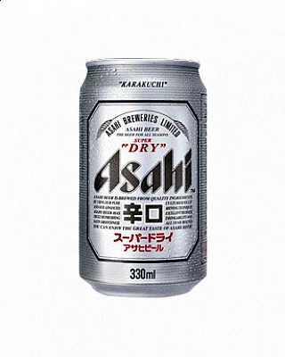 Asahi Super Dry Beer Can 330ML - Buy Online at Best Price
