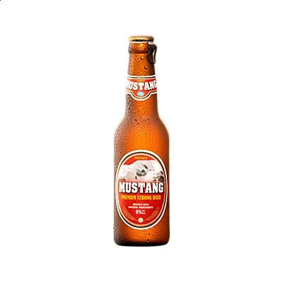 Mustang Premium Strong Bottle 330ML - Buy Online at Best Price