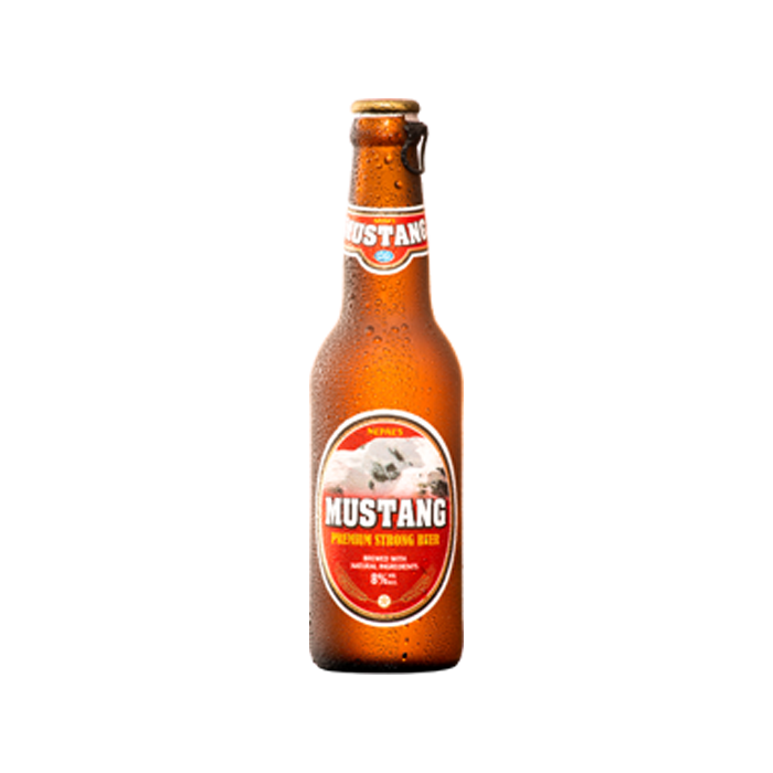 Mustang Premium Strong Bottle 330ML