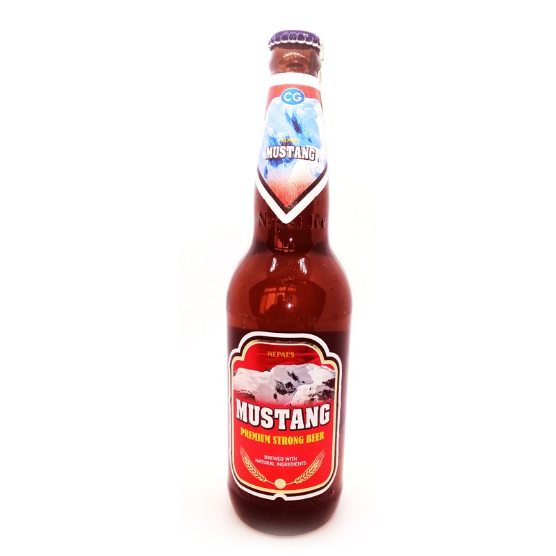 Mustang Premium Strong Beer - 650ml