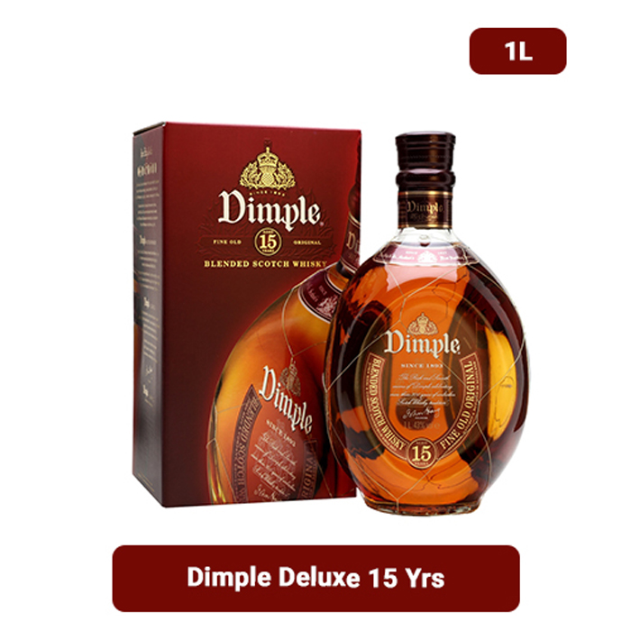 Dimple Deluxe 15yrs 1L