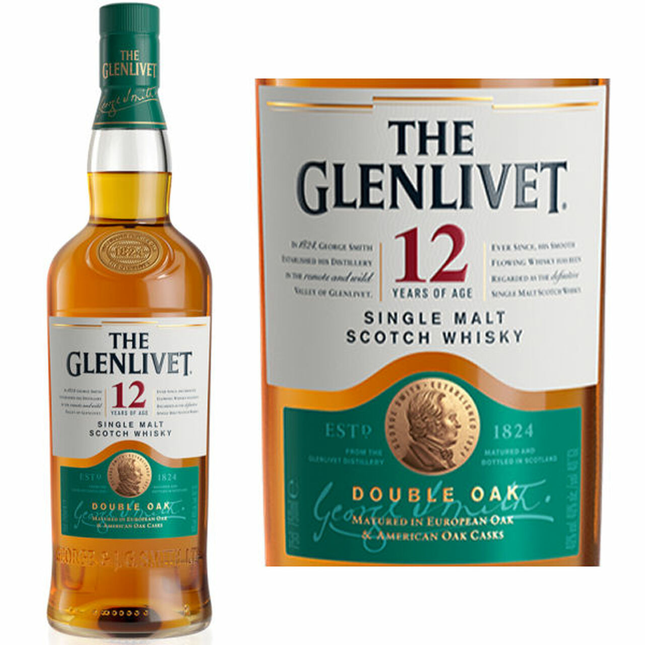 The Glenlivet 12yrs Double Oak 1L