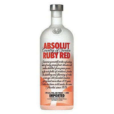 Absolut Ruby Red 1L - Buy Online at Best Price