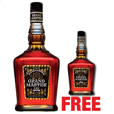 Grand Master XXX Rum 750ML - Buy Online at Best Price