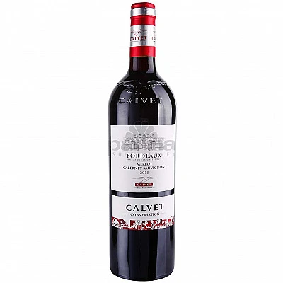 Calvet Bordeaux Merlot Cabernet Sauvignon 750ML - Buy Online at Best Price