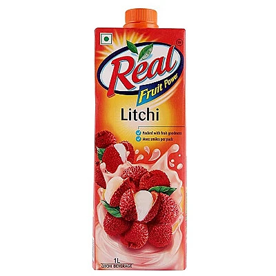Real Fruit Litchi Juice 1L - Buy Online at Best Price
