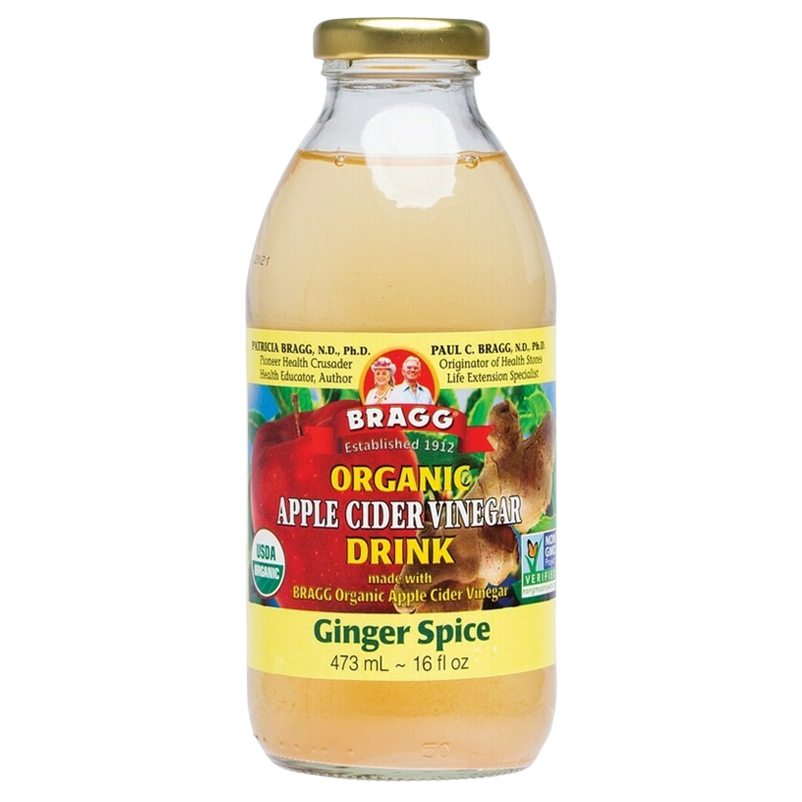 Bragg Apple Cider Vinegar Drink Ginger Spice 473ML