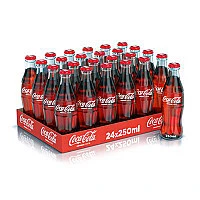 Coke 250ml glass bottle x 24