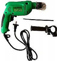 Alpha 650 Watt Impact Drill Metal Rotating Handle Hammering Home