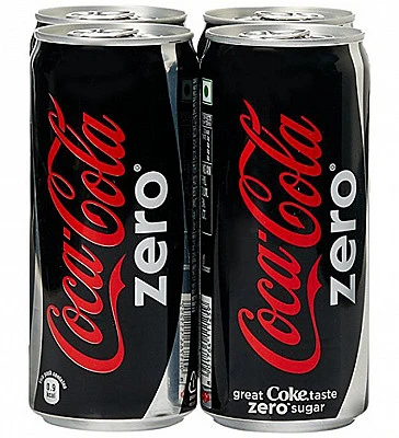 COKE ZERO 300ML (PACK OF 4) - Buy Online at Best Price