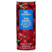 Chabaa Red Grape Juice Can - 230ml