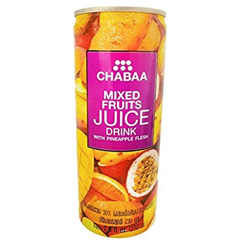 Chabaa Mixed Fruit Can Juice - 230ml