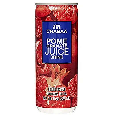 Chabaa Pomegranate Can Juice - 230ml - Buy Online at Best Price