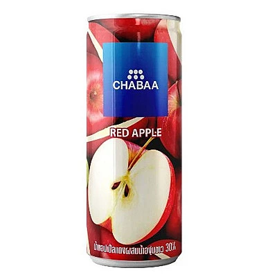 Chabaa Red Apple Can Juice - 230ml - Buy Online at Best Price