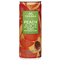 Chabaa Peach Can Juice - 230ml