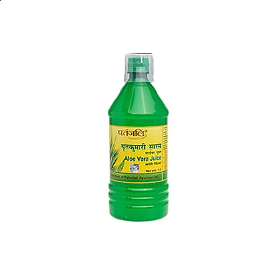 Patanjali Aloevera Juice with fiber 1L - Buy Online at Best Price