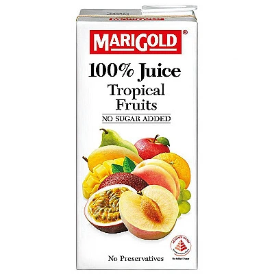 MariGold Juice No Added Sugar 100% Tropical - 1L - Buy Online at Best Price