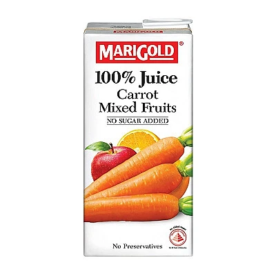 MariGold Carrot Mixed Fruits No Sugar Added Juice 1L - Buy Online at Best Price