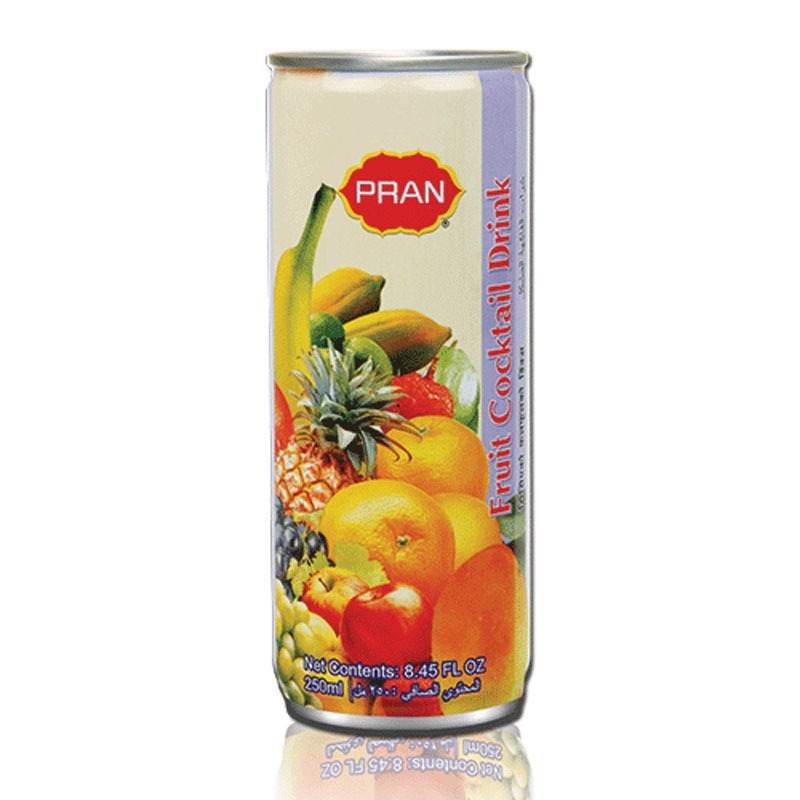 Pran Cocktail Fruit Drink Can - 250ml