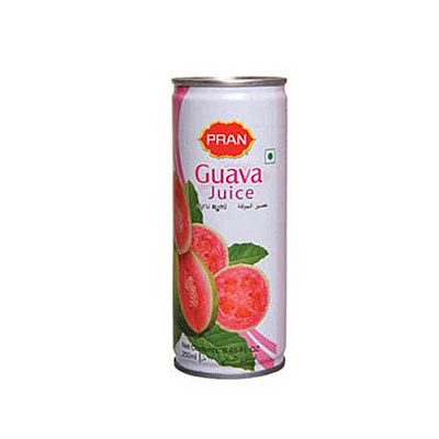Pran Guava Fruit Drink Can - 250ml - Buy Online at Best Price
