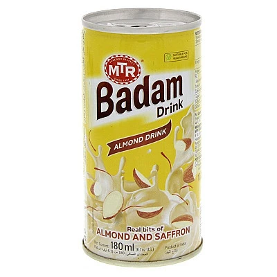 MTR Badam Drinks Cardamom Flavour 180ml - Buy Online at Best Price