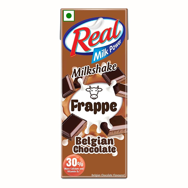 Dabur Real Milkshake Frappe Belgian Chocolate 180ml