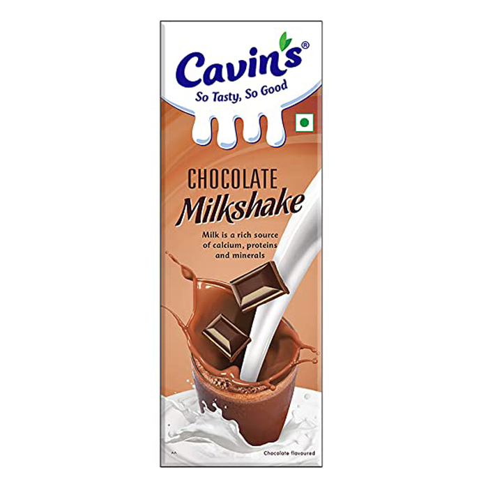 Cavins Chocolate Milkshake - 180ml