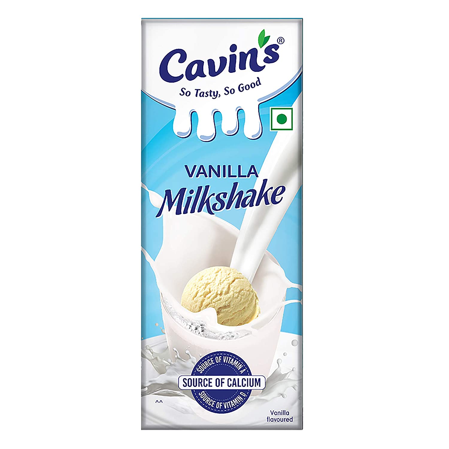 Cavins Vanilla Milkshake - 180ml