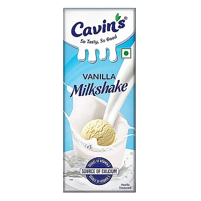 Cavins Vanilla Milkshake - 180ml - Buy Online at Best Price
