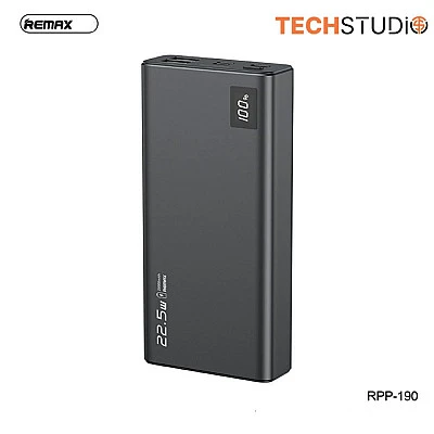 REMAX  Mini Pro 22.5w Fast Charging Power Bank RPP 190 - Buy Online at Best Price